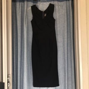 Black pencil dress